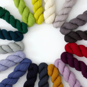 Rosy Green Wool - Merino d'Arles